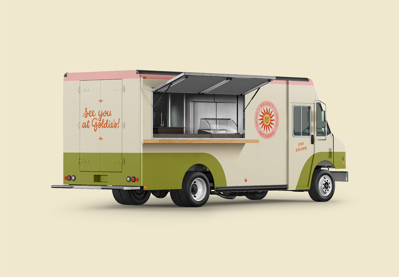 brand Brand Design Brand ID brand identity branding  Food truck ILLUSTRATION  Illustrator lettering logo