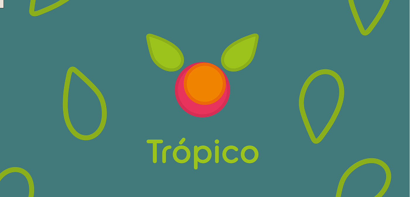 Tropical identidade visual Jugos juice Packaging Logo Design Graphic Designer adobe illustrator