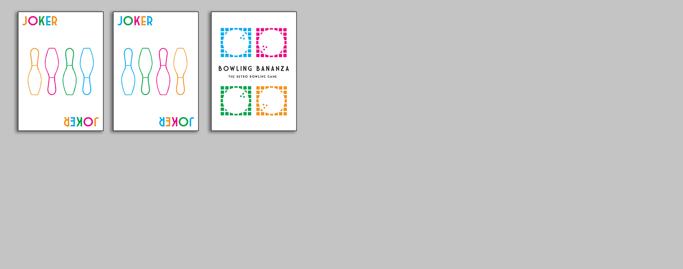 graphic design  cards print digital game contemporary Retro