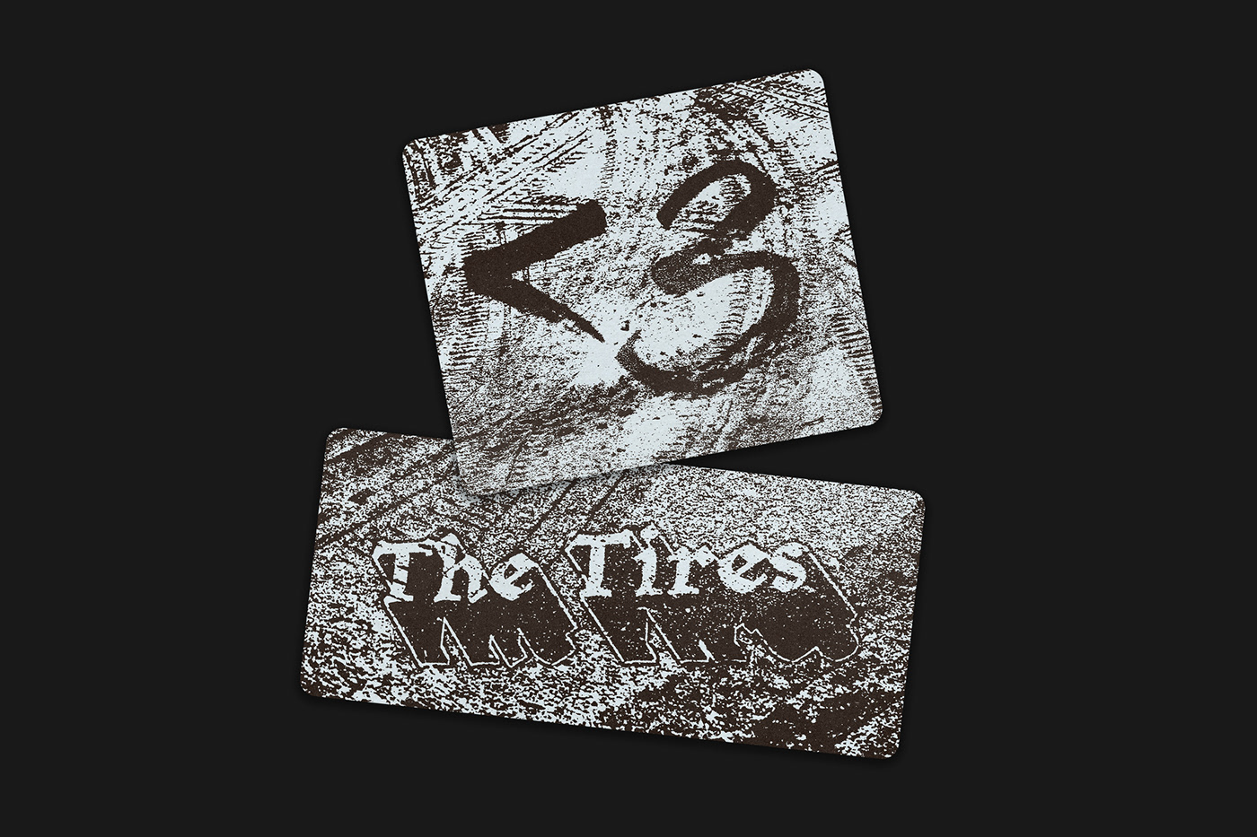the tires wheels Love three band music garage Album Single cover