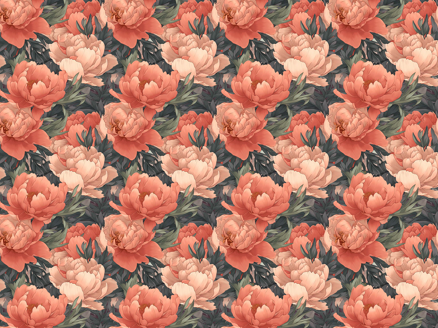 floral flower pattern seamless watercolor