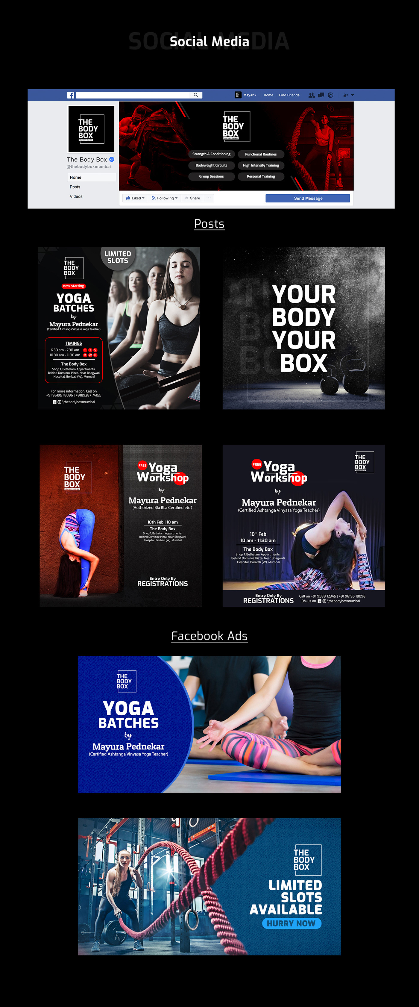 branding  gym social media print design  identity Advertising  MUMBAI India body transformation Crossfit