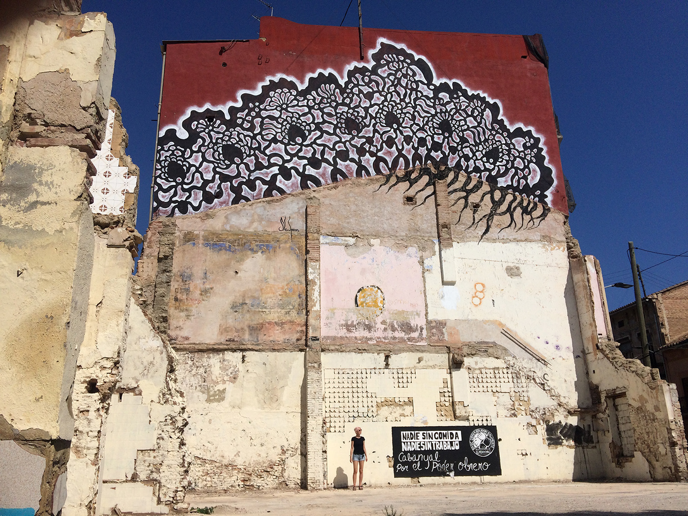Global Graffiti Mural murales Muralism NeSpoon public art stencil graffiti Street Art  urban art