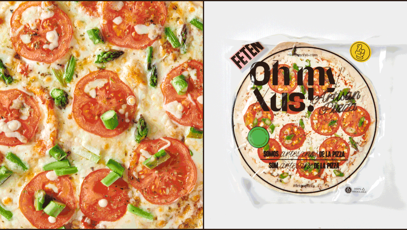 branding  logo marca motion Packaging Pizza sticker typography   visual identity Website