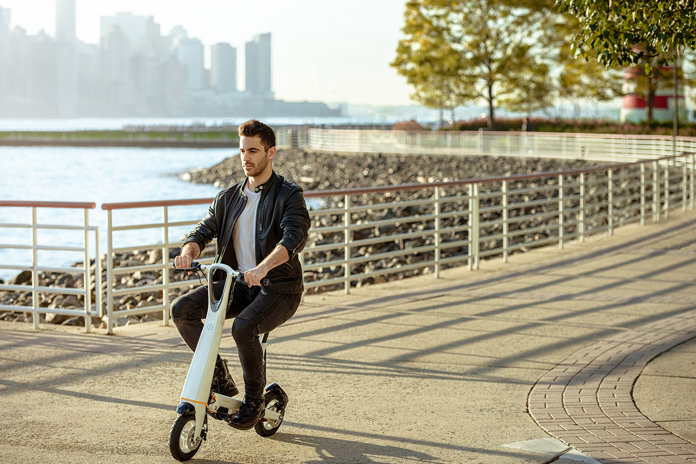 Smart Bike advertisement Technology future lifestyle ride Citylife small bycicle