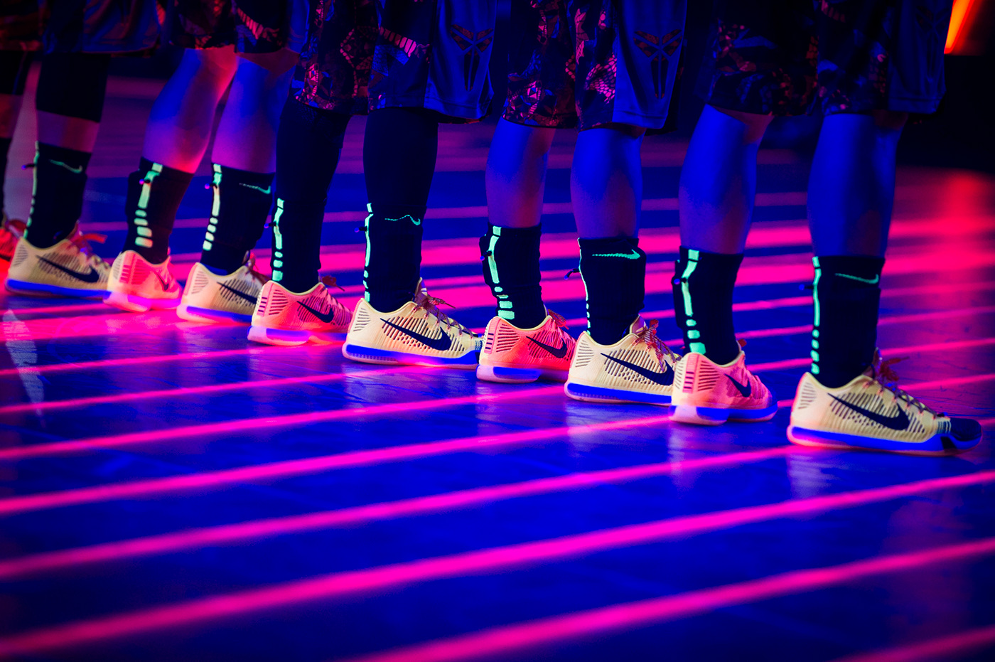 Nike basketball neon gradients sports Event Glitch acid bright