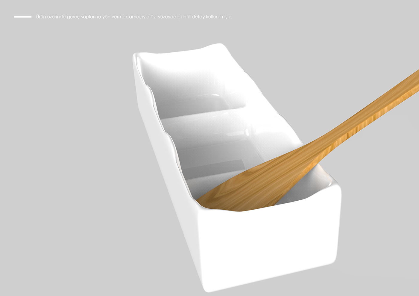 KitchenTools spoon packing porcelain productdesign design kutahya Porselen kirlikaşıklık universaldesign