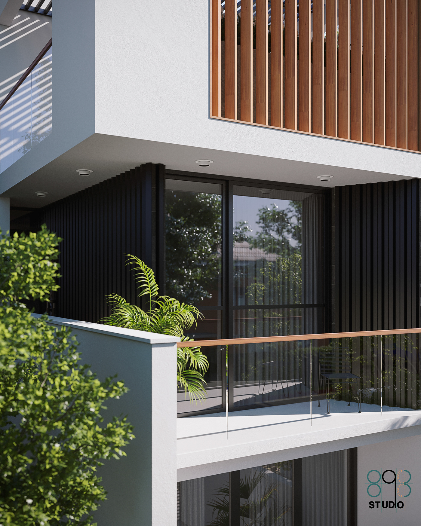 architecture archviz CGI CoronaRender  exterior exteriordesign home house