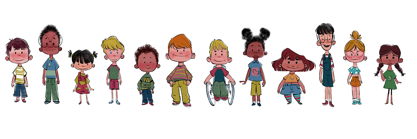 ILLUSTRATION  characterdesign Advertising  editorial childrensbooks KidsBooks cartoon