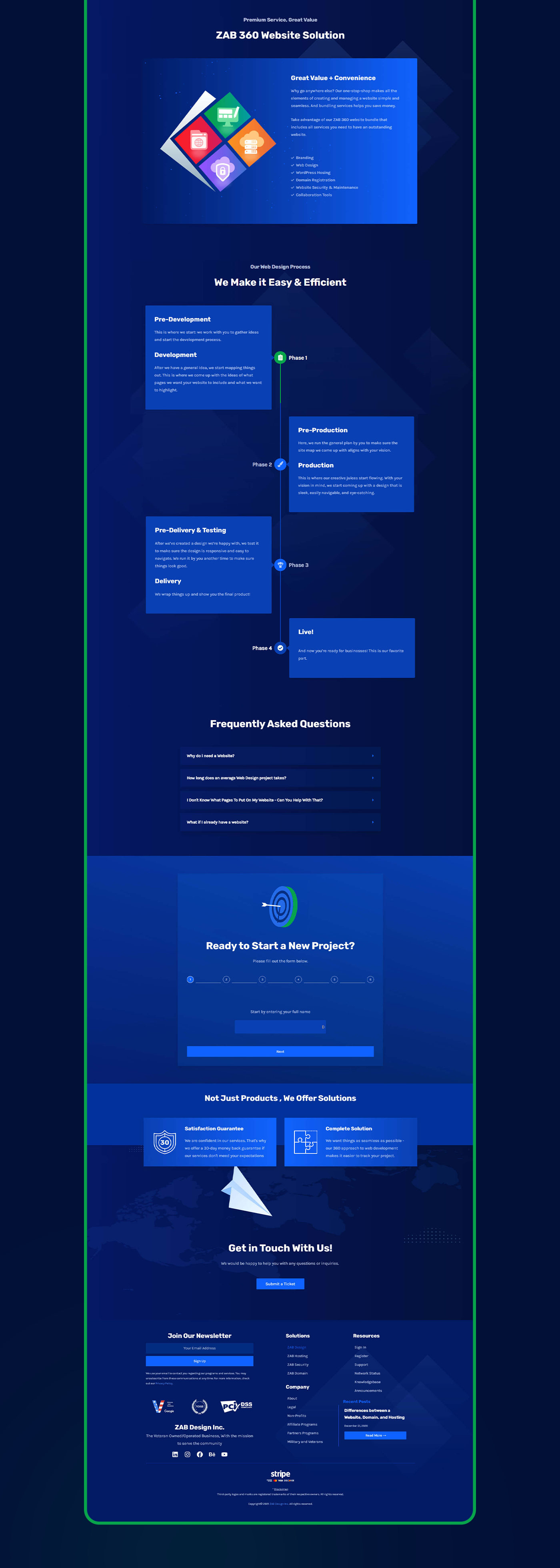 elementor Interaction design  Logo system UI ux Web Design  Website wordpress blue interactive