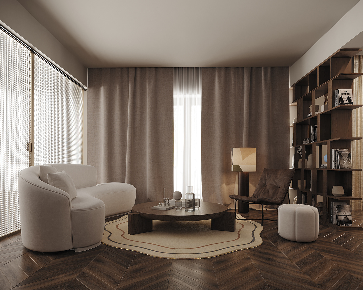 indoor interior design  Render 3ds max corona midcentury interiordesign 3dmax photoshop midcentury design