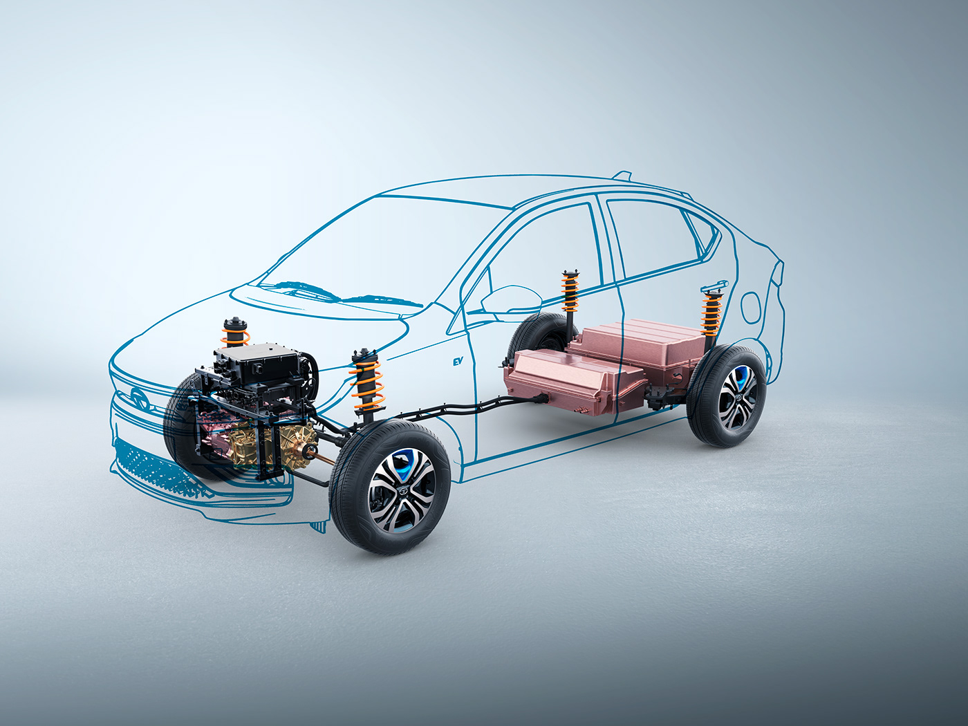3D Advertising  automotive   campaign car design Render tata motors Vehicle visualization