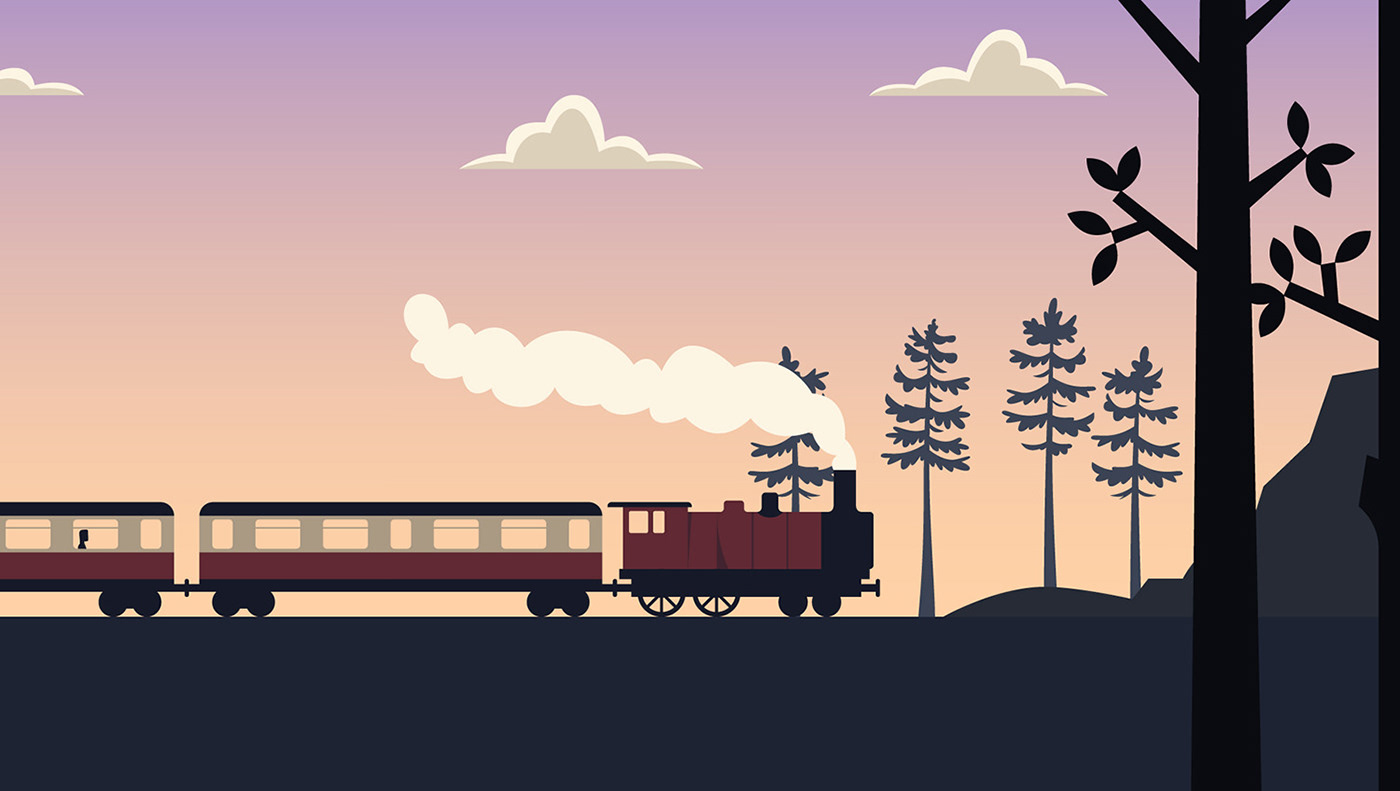 charity animation  ILLUSTRATION  storyboard explainer Christian mercy journey train car