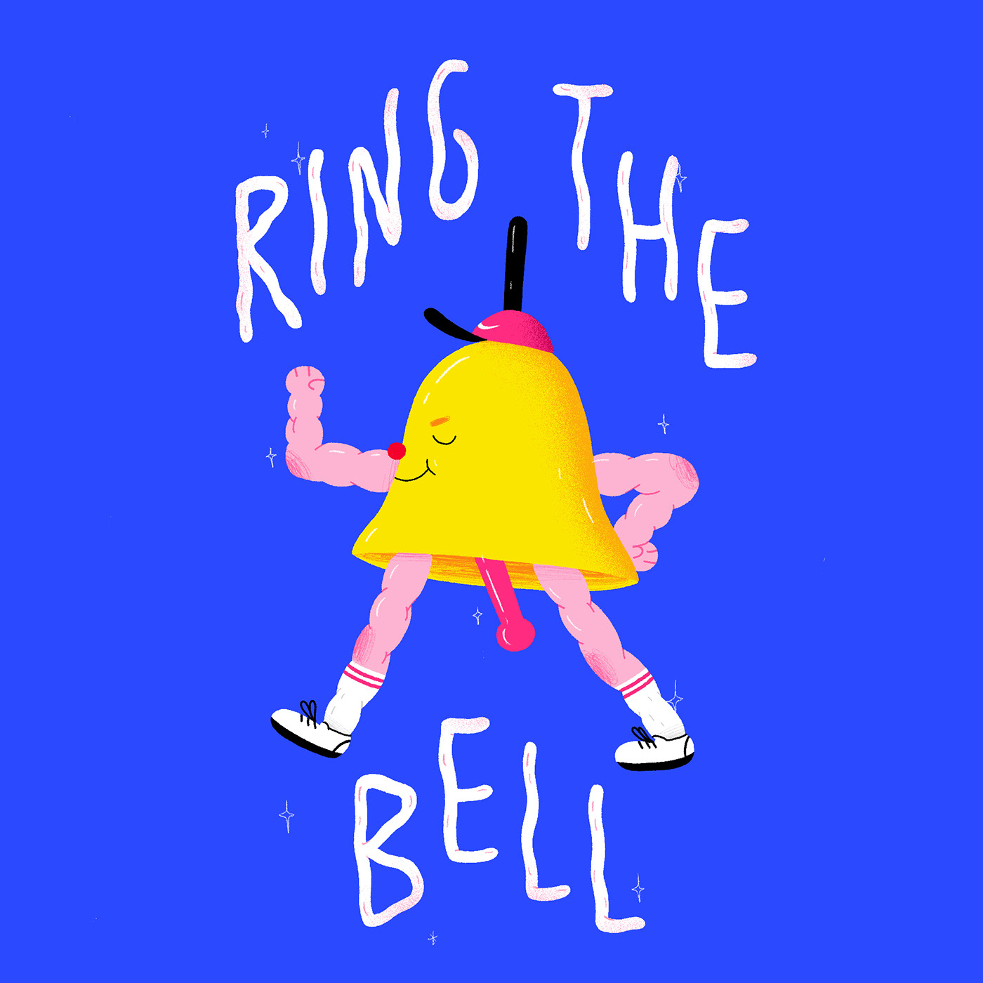 ILLUSTRATION  Drawing  photoshop ring bell Character