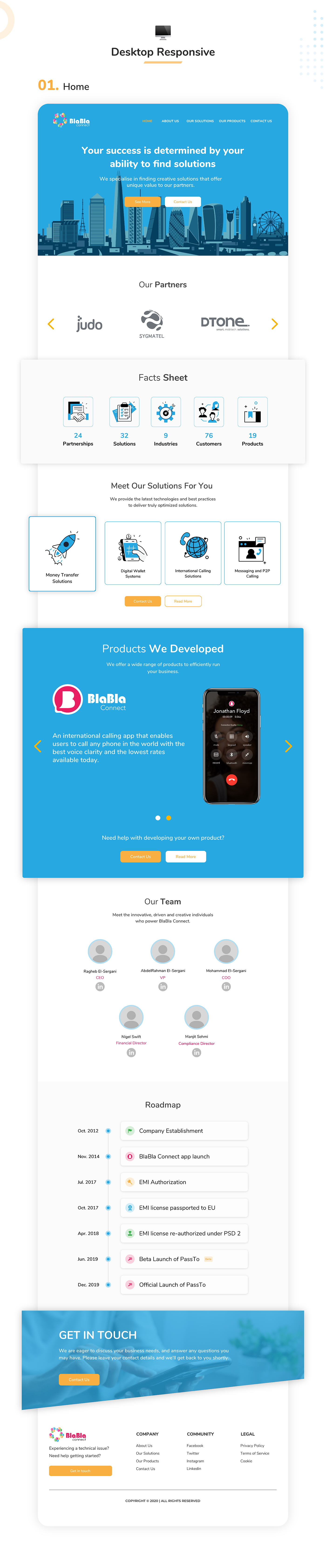 company UI ux Webdesign Website