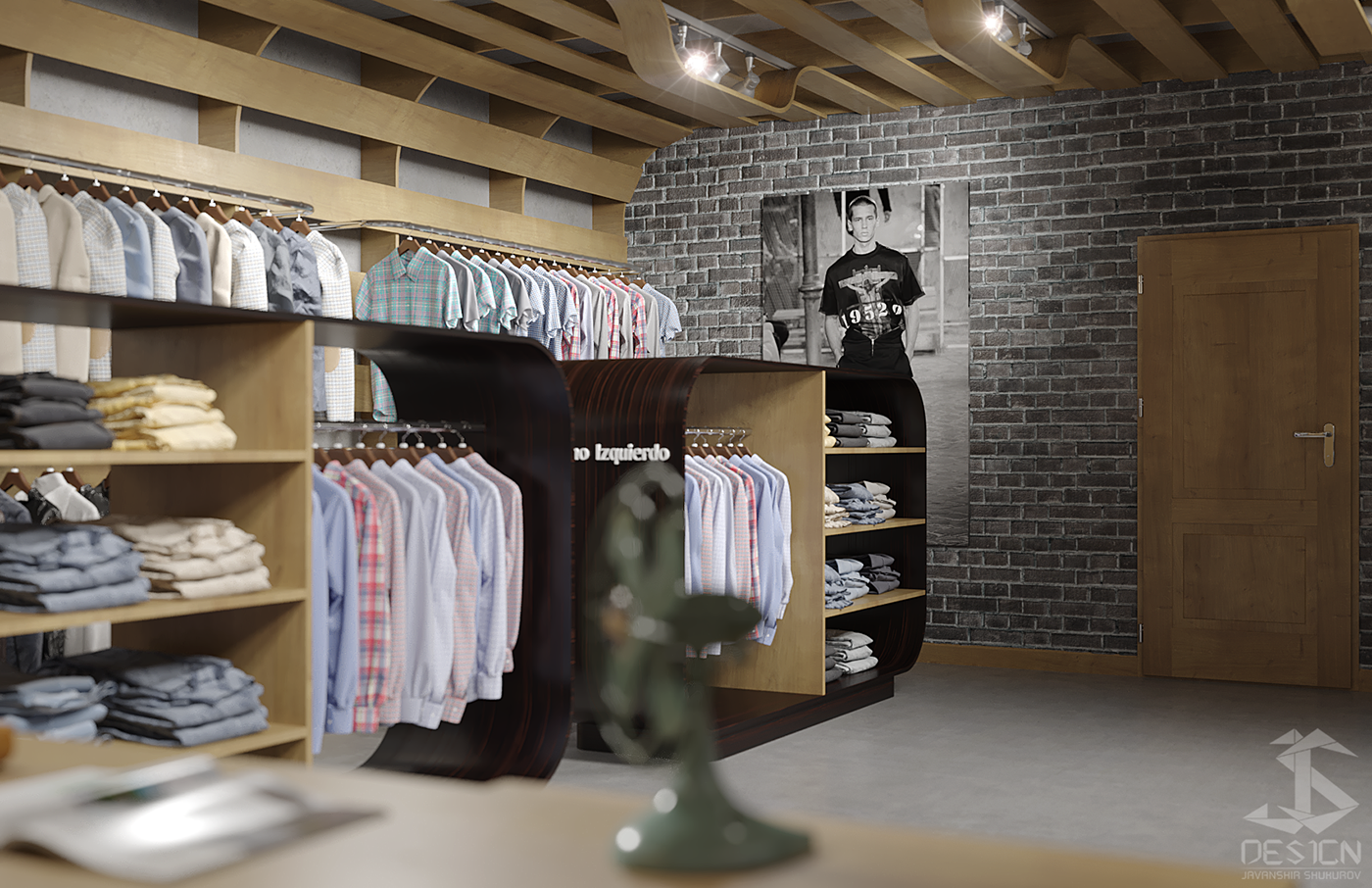 clothing boutique clothing store Men's Clothing Store interior design 