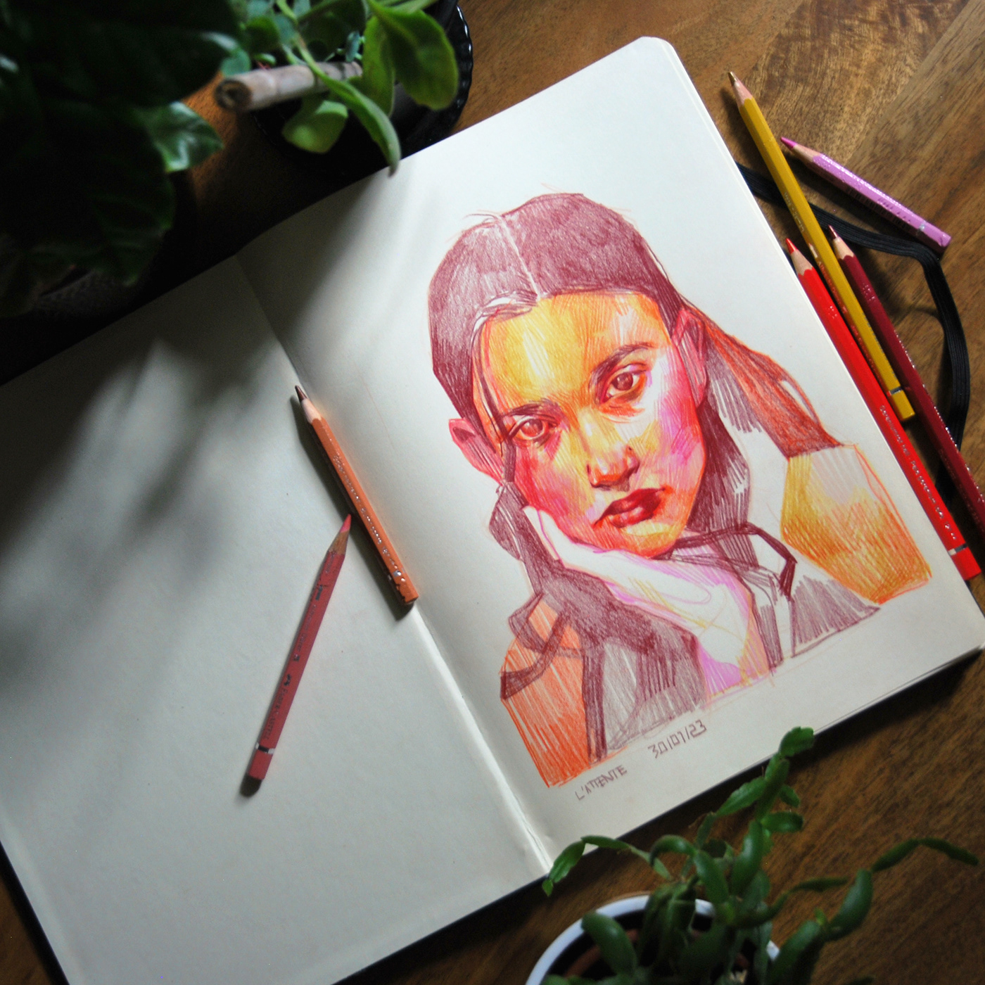 colored pencil colored pencils draw Drawing  drawn ILLUSTRATION  sketch sketchbook sketching SketchUP