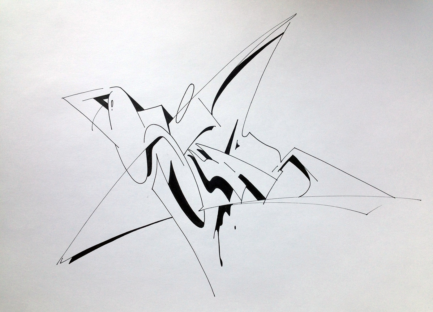 trun Graffiti sketch sketches
