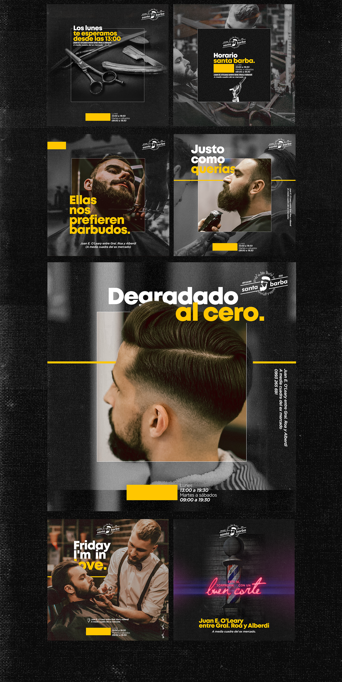 social media barber barberia hair salon men barber shop mídias sociais