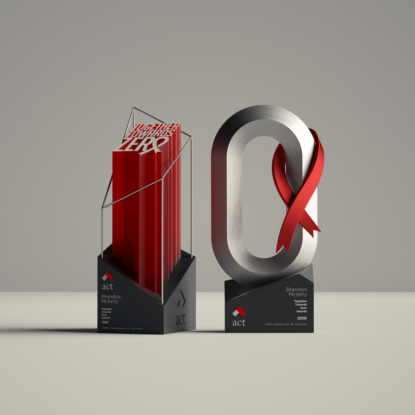 award trophy design 3D octane cinema4d ind industrial design 