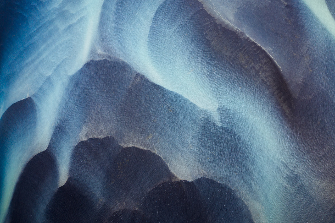 iceland glacier river water Aerial drone texture colorful Landscape landscape photography