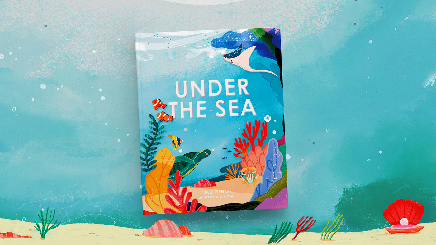 ILLUSTRATION  book book illustrations childrens book sea oceans drawings publishing   editorial Layout