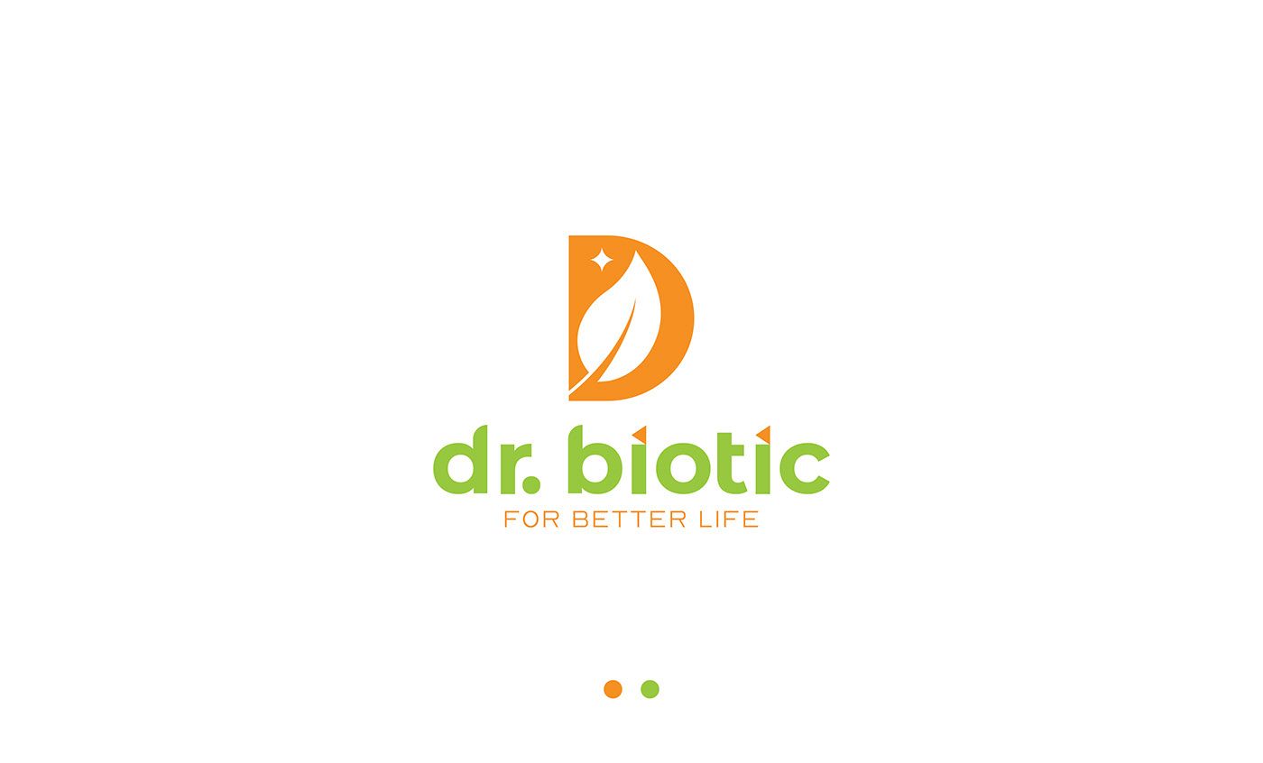 lettering letter D organic logo natural beauty leaf cosmetics brand identity Logotype visual