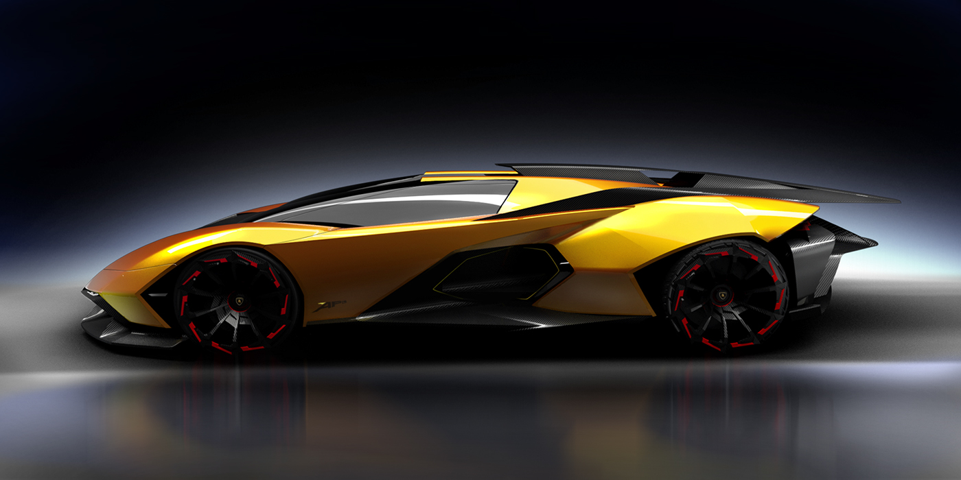 Lamborghini Ápis 2022 on Behance