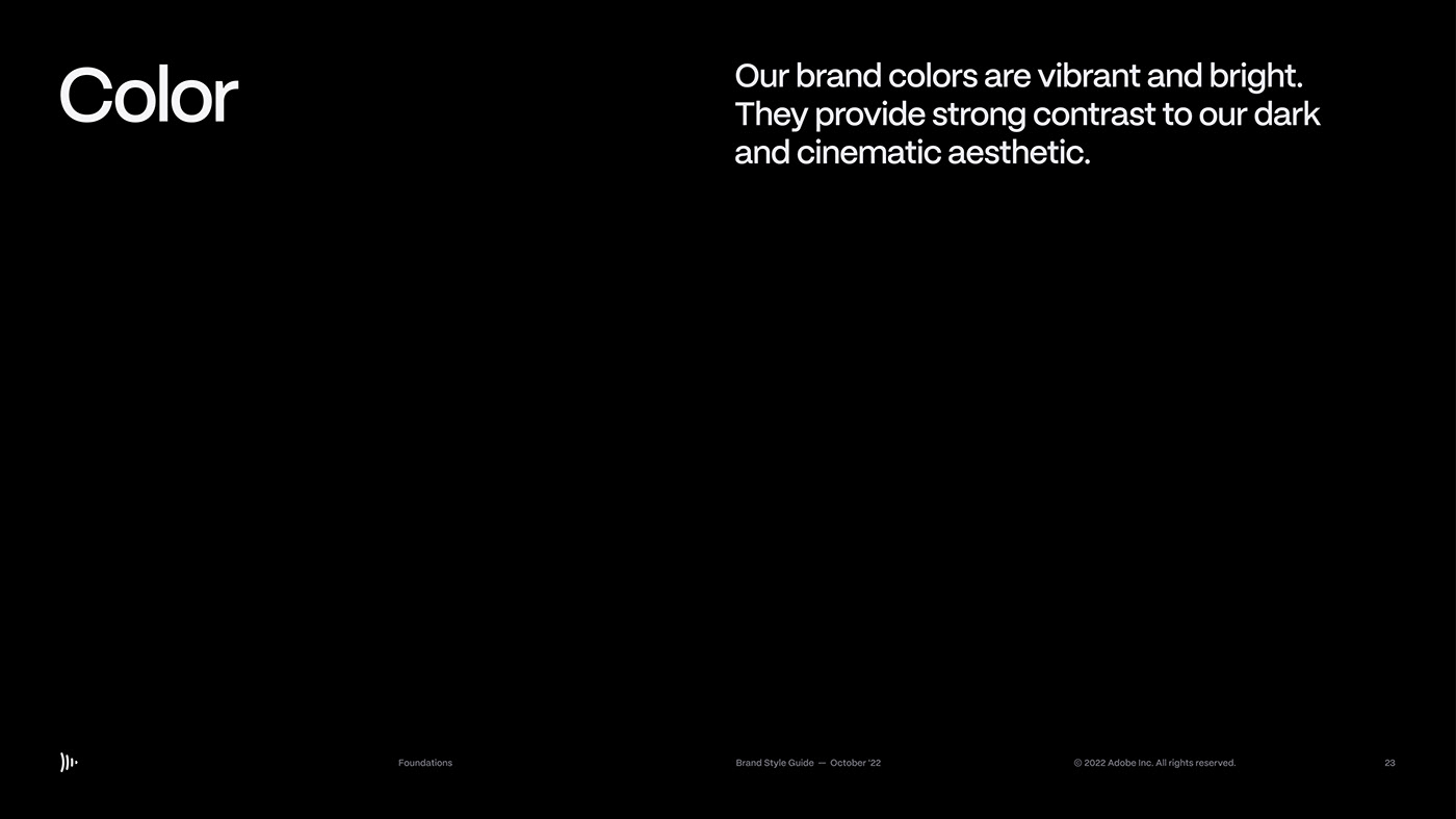 frame.io brand book brand style guide visual identity Brand Design brand identity brand guidelines design identity Identity Design