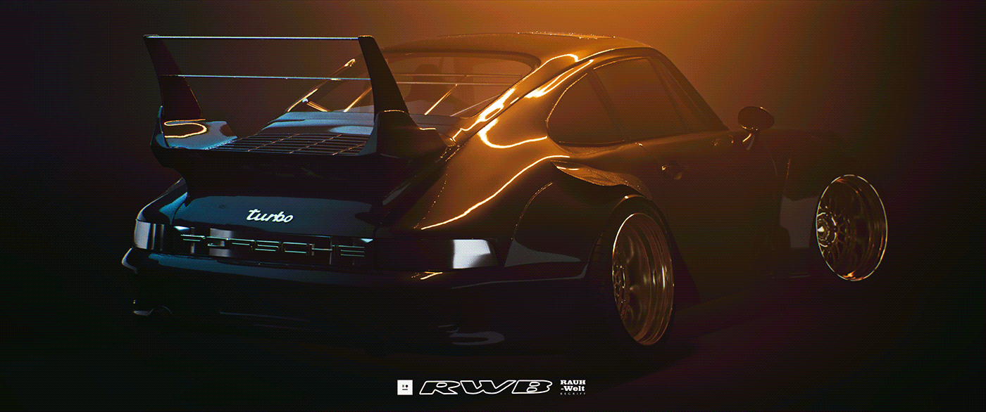 3D automotive   CGI Porsche Unreal Engine 5 Vehicle