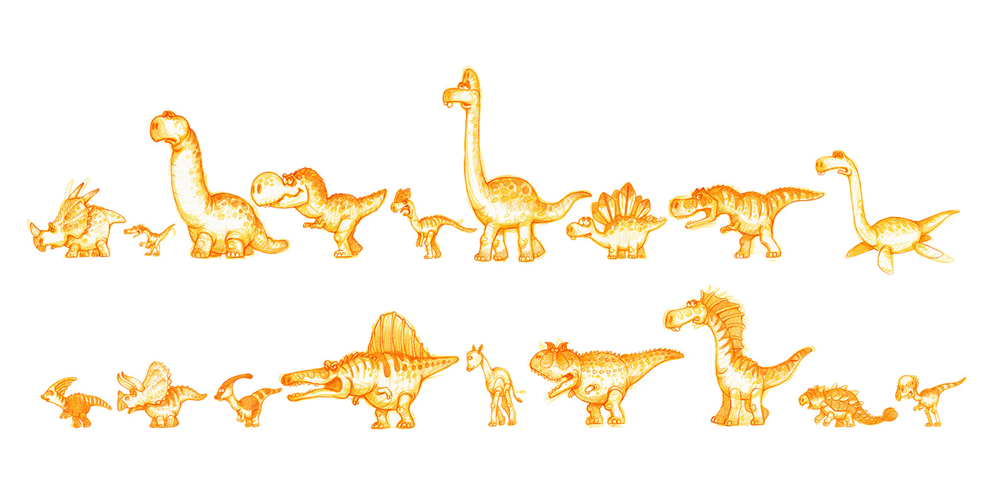 dinosaurs Plasticine clay animation  monster tyrannosaurus sketch