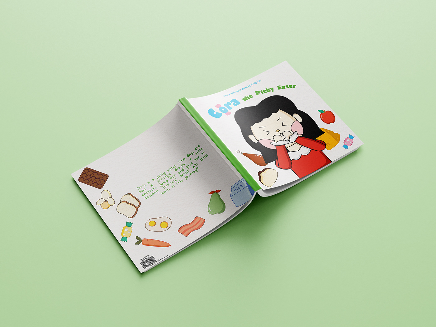cartoon Character design  Child art children book children illustration cute Digital Art  Food  ILLUSTRATION  Picture book