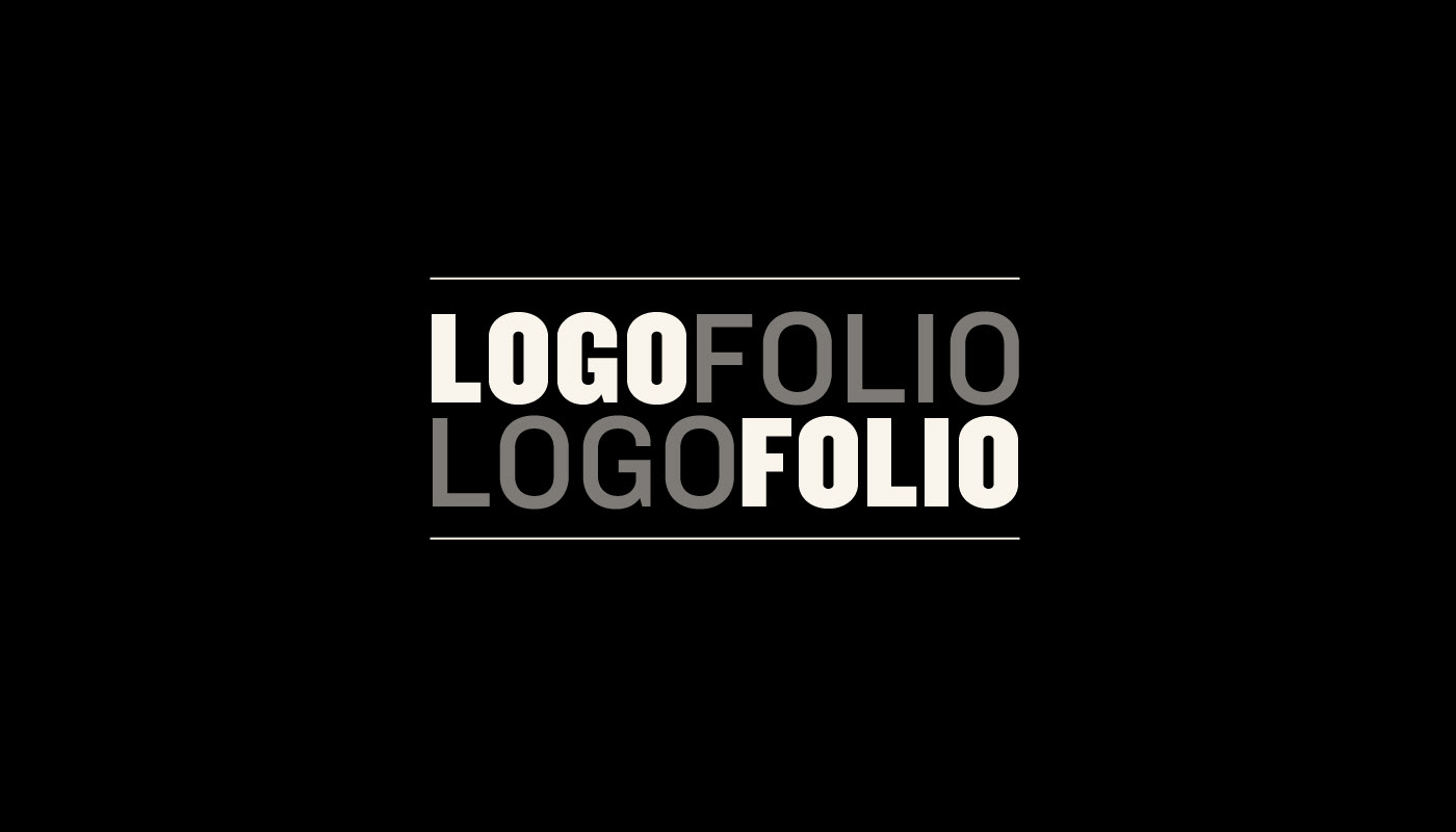 black and white brand branding  design Icon logo logofolio sign symbol vector