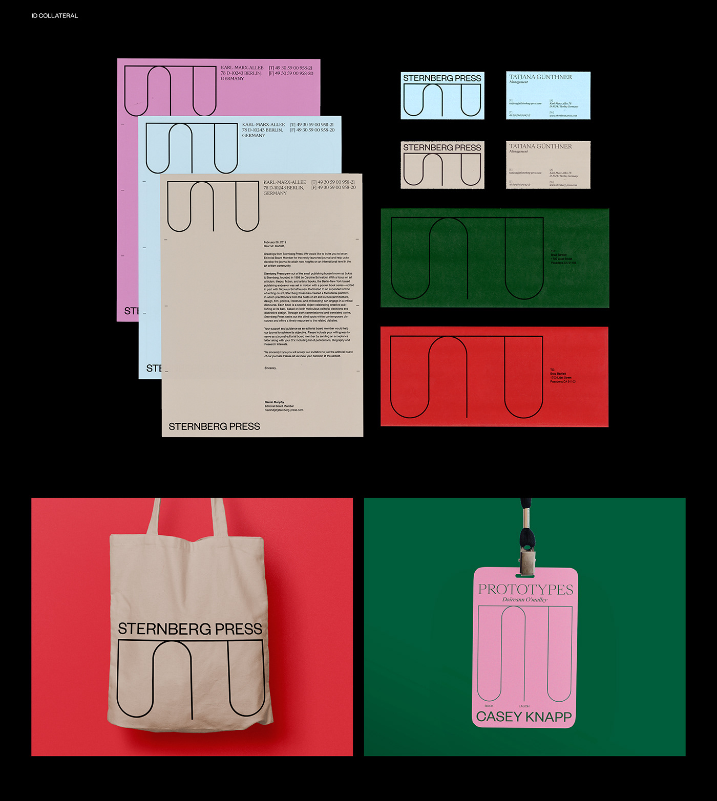 typography   branding  Layout art direction  publisher poster Identity System berlin sternberg press
