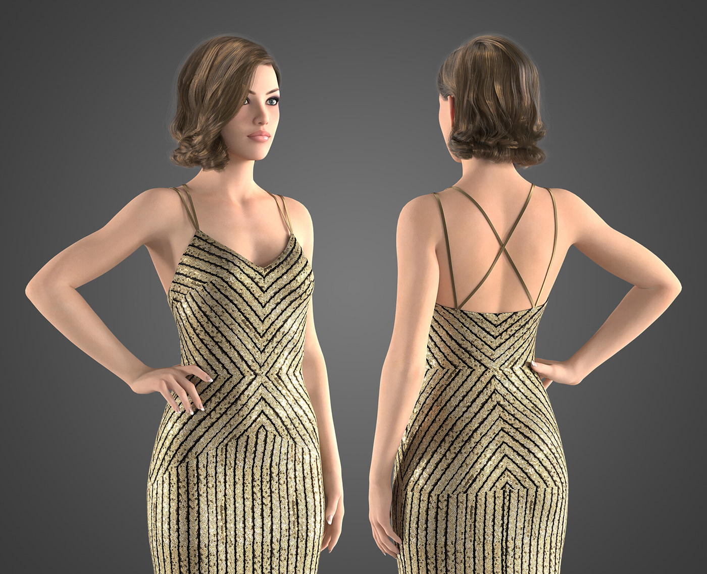 Clothing Fashion  3dfashion Clo3d 3D Render 3ds max fashiondesign fashionillustration fashionillustrator