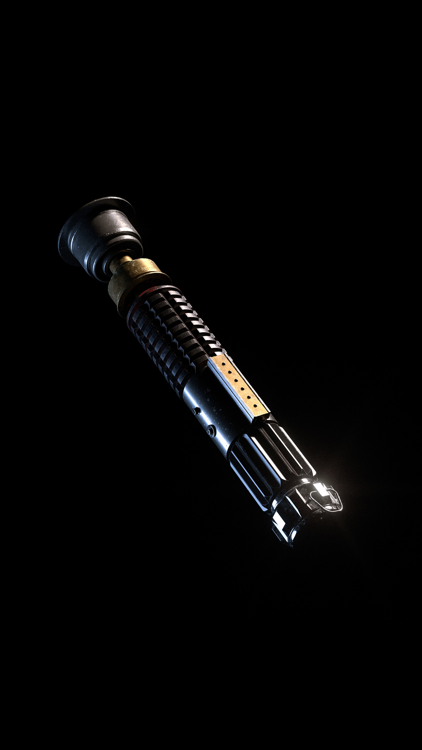 star wars Scifi artwork 3d modeling hard surface Render c4d octane CGI lightsaber