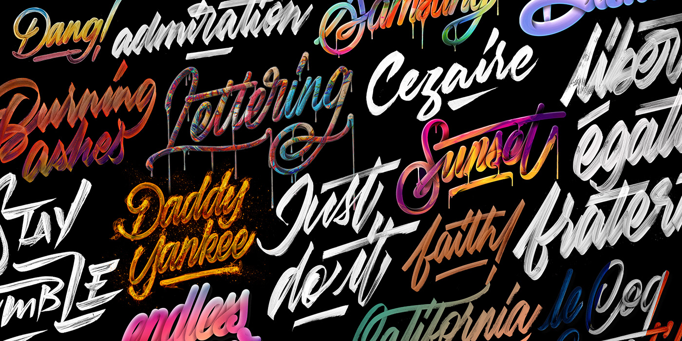logo branding  typo type lettering Handlettering Calligraphy   Advertising  graphic design