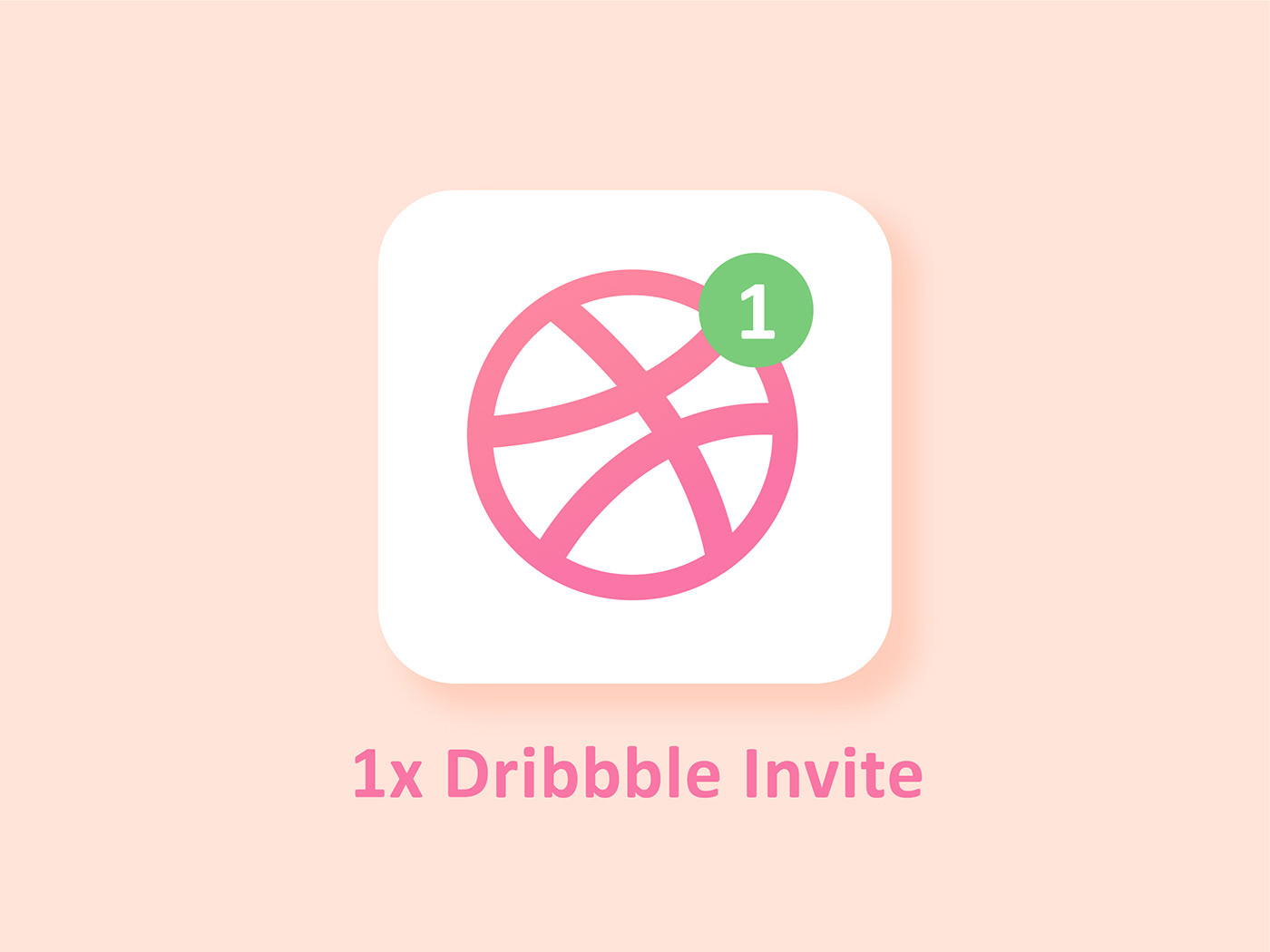 dribbble dribbble invite  Invitation new dribbble invite