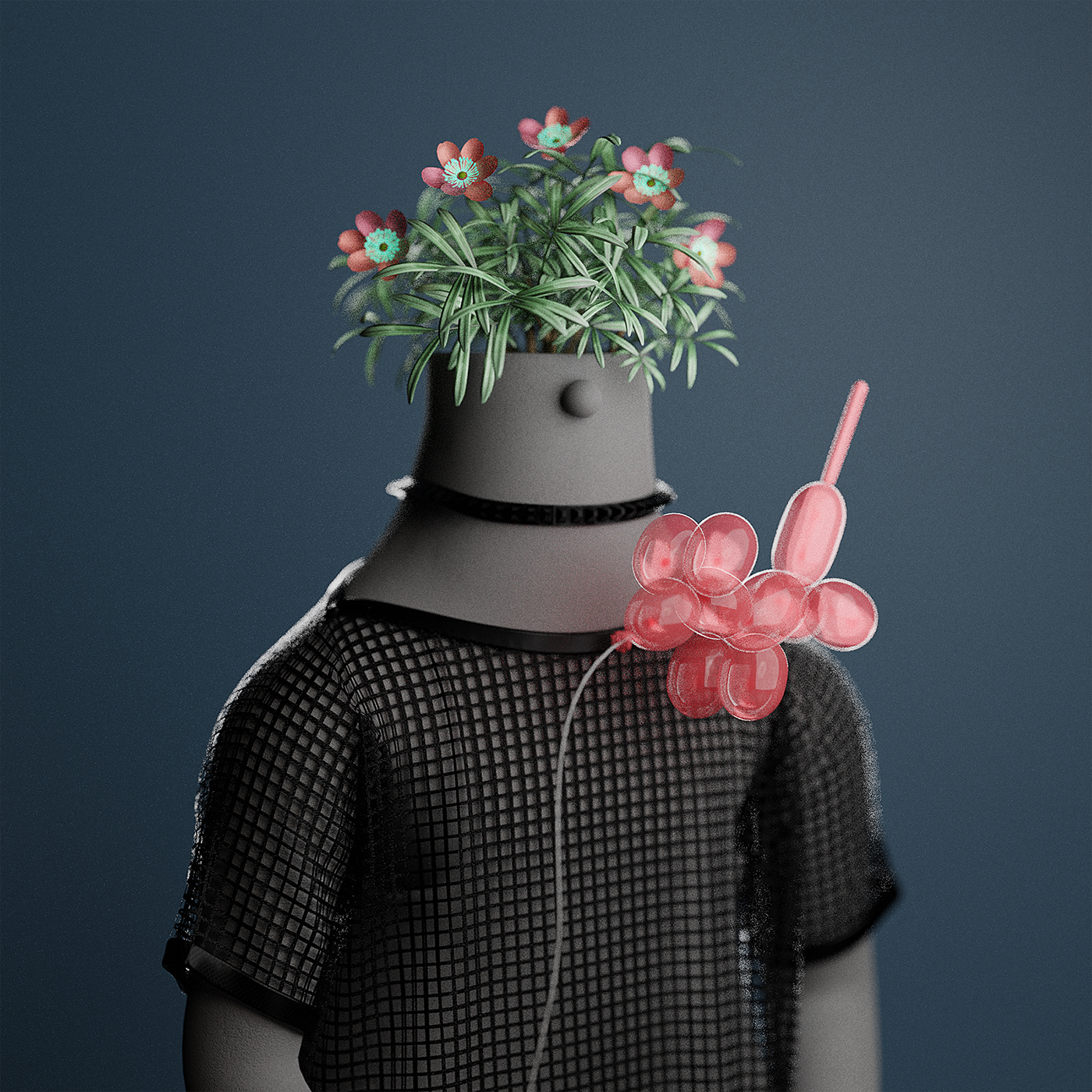 3D 3d modeling blender Character Character design  Clothing Digital Art  ILLUSTRATION  Render texturing
