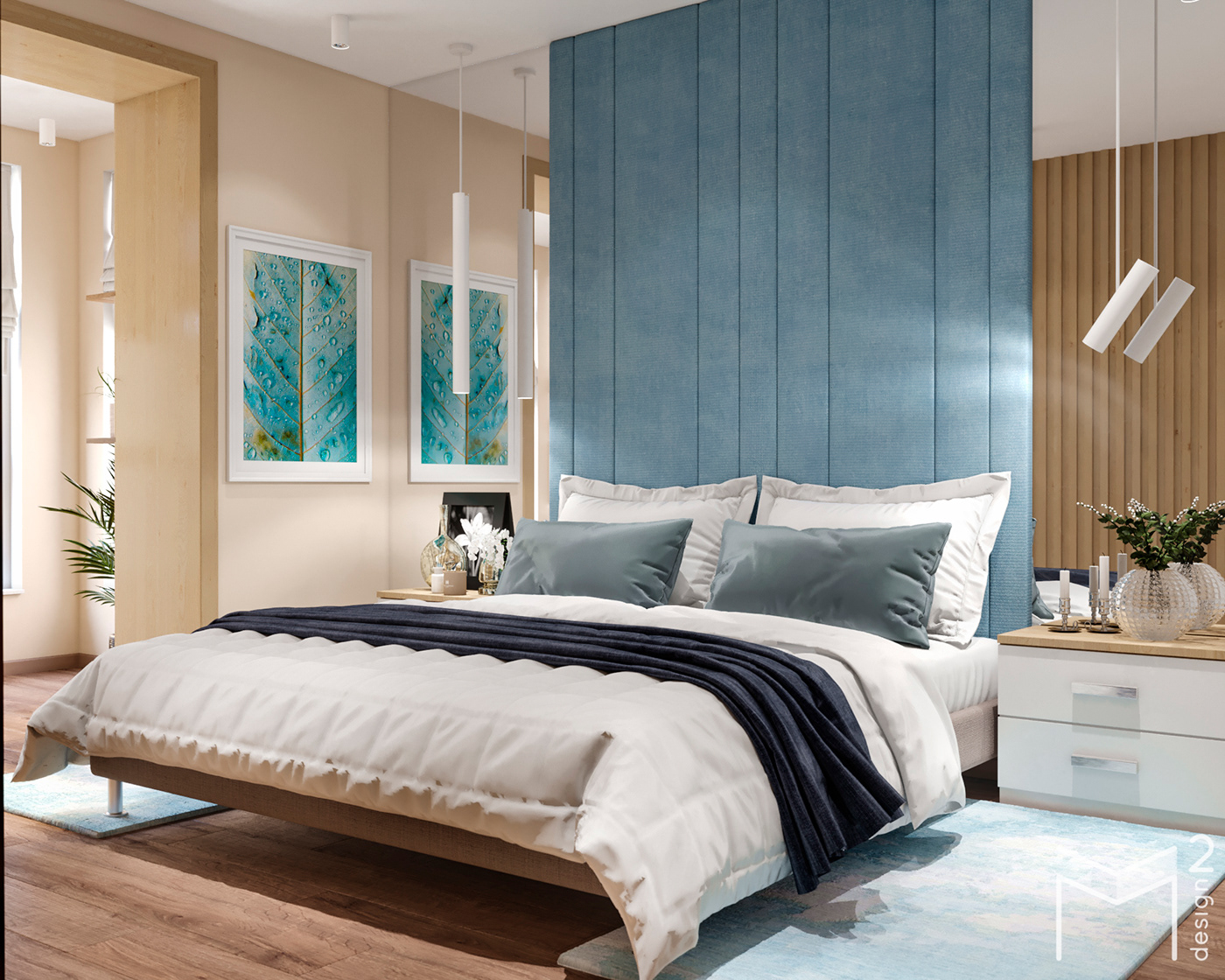 modern corona vray design Interior visual bedroom bedroomdesign architecture CG