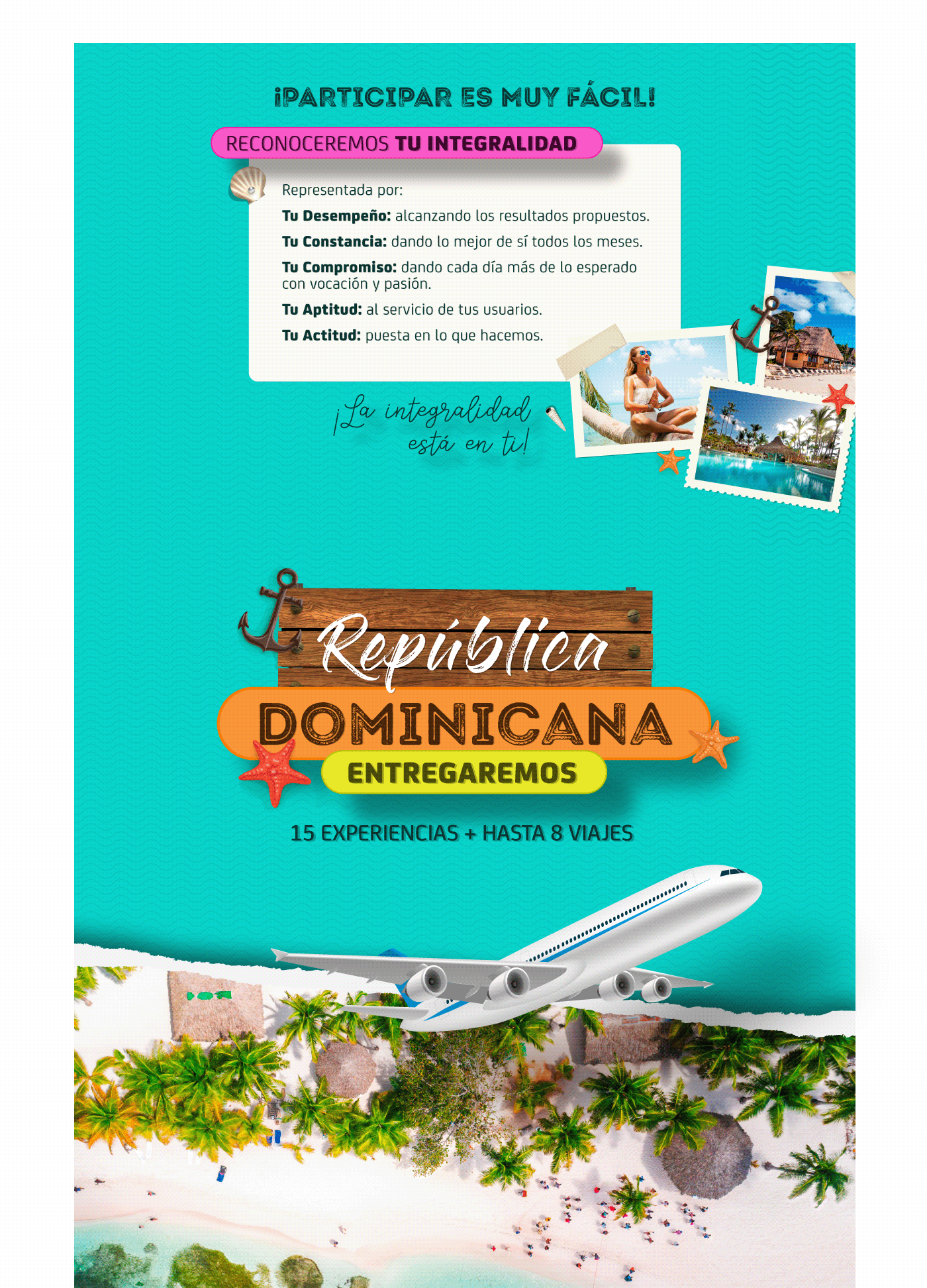 ArtDirector beach design dominicana graphic graphicdesign Keyvisual playa republicadominicana Travel