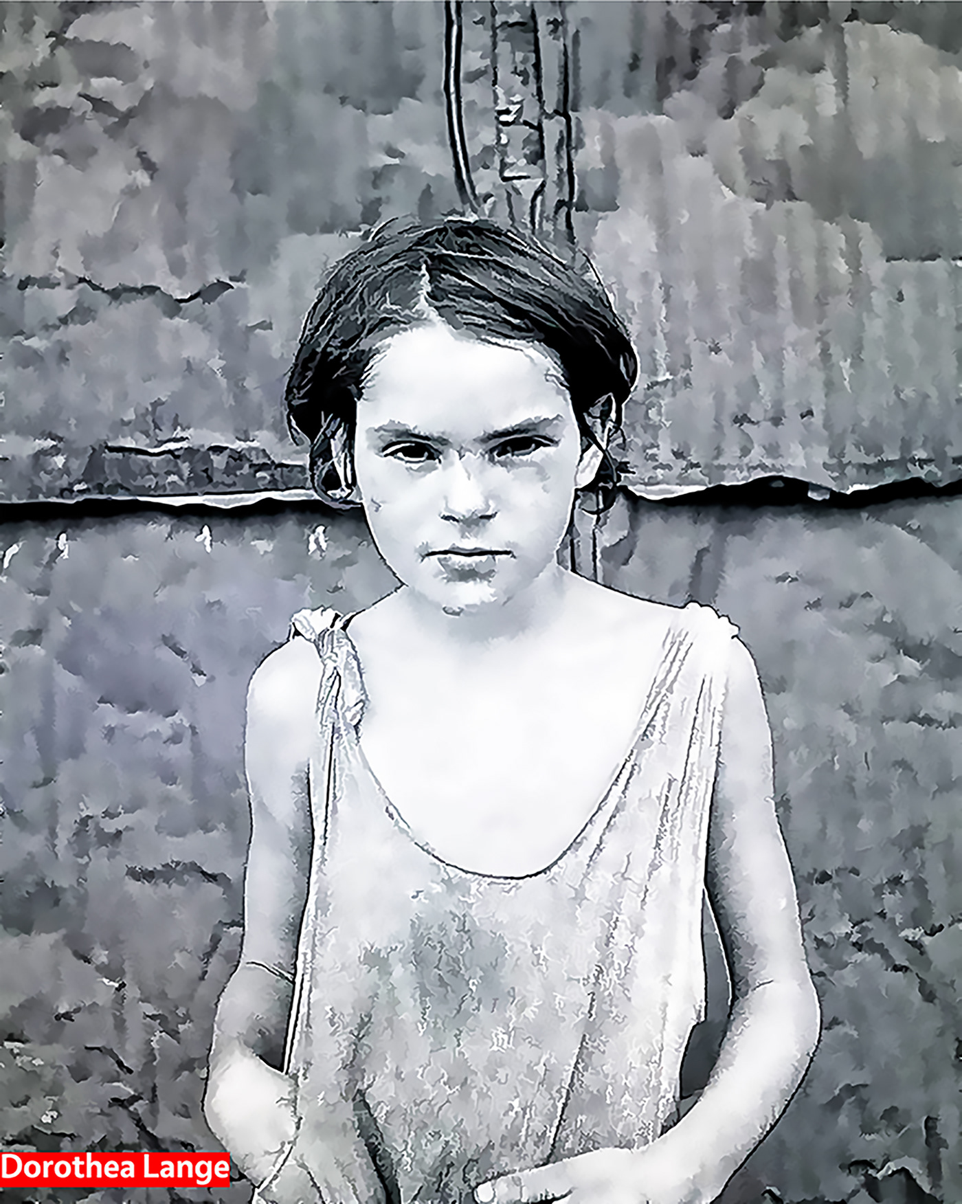 Dorothea Lange,Цифровое искусство,Изобразительные искусства,Рисование 