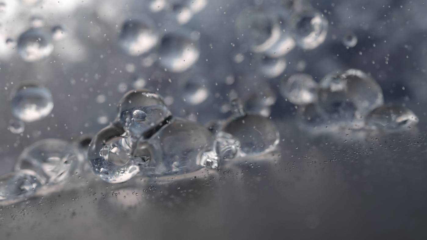 after effects bubbles cinema4d Octane Render photoshop simulation water water bubbles water resistance