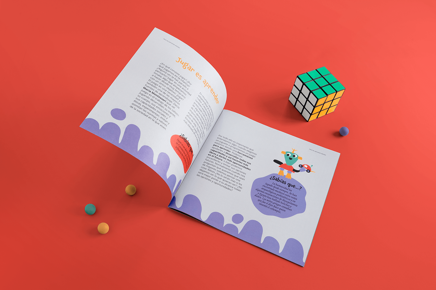 children cover design editorial editorial design  family flyer magazine print toy