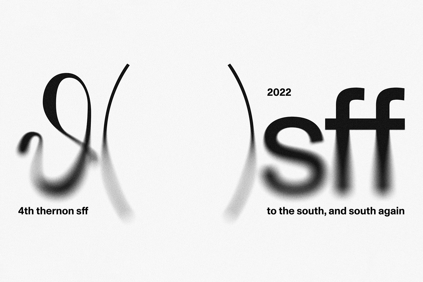 typography   Poster Design visual identity film festival movie poster Cinema blur Layout editorial print