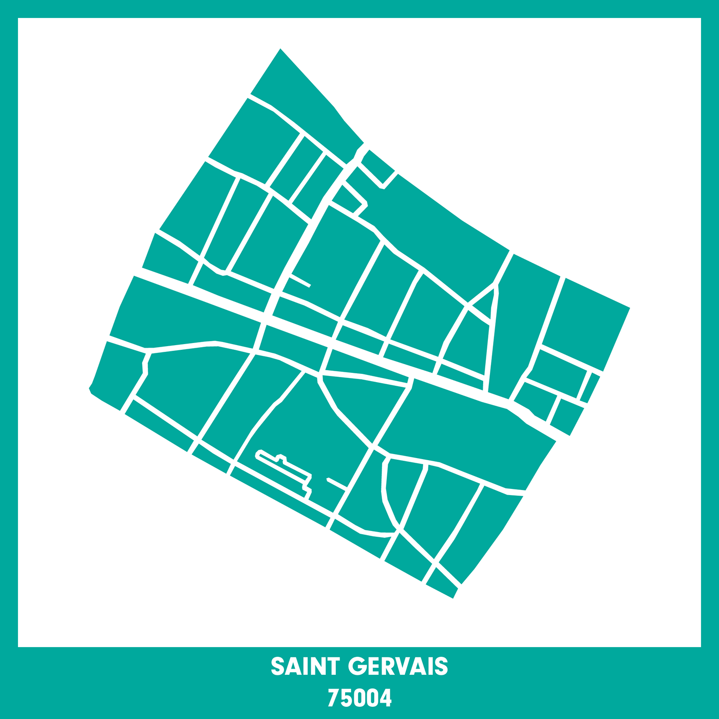 Arrondissements de Paris Cartographie ILLUSTRATION  maps Paris Quartier de Paris