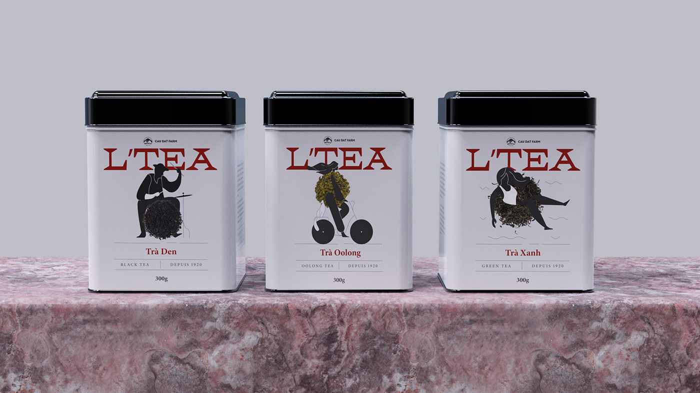 ILLUSTRATION  Packaging packaging design tea identity graphic design  artwork Character design  Food  brand identity