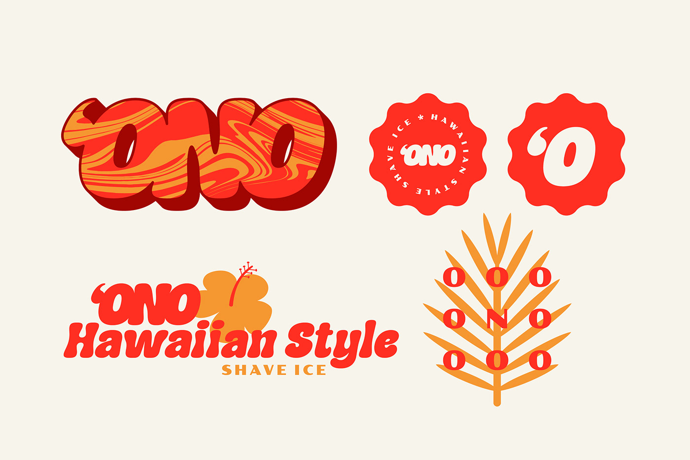 branding  brand identity brand designer Tropical ILLUSTRATION  Character logo Retro logo designer Hawaiian