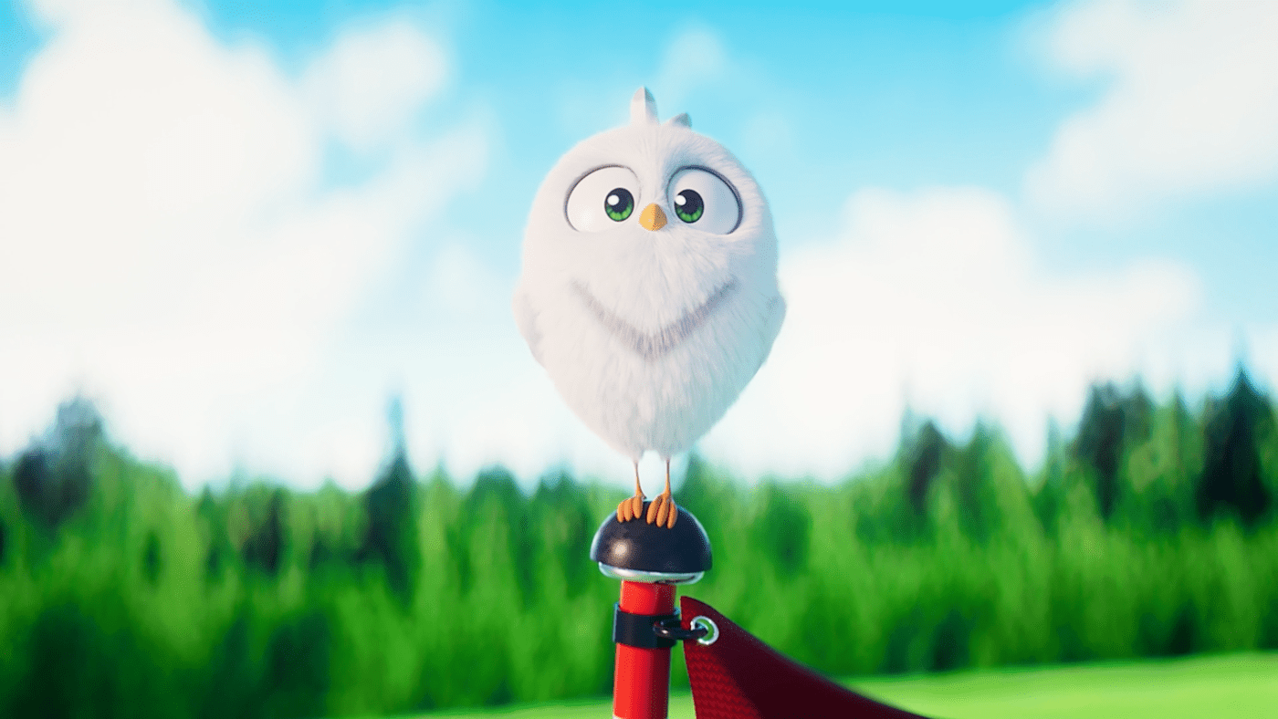 Character design  golf Advertising  animation  c4d
