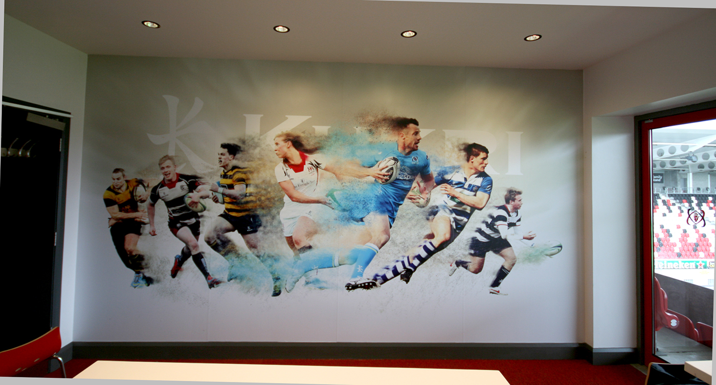 Rugby wall Mural ulster
